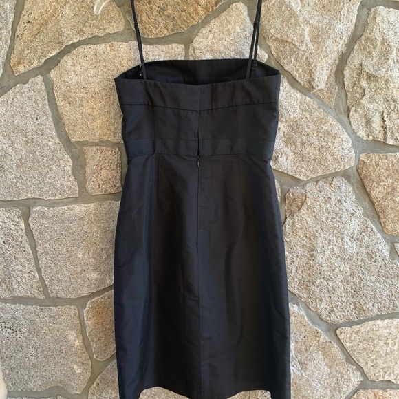 J. Crew Black Silk Taffeta Cocktail Dress - Picture 5 of 10